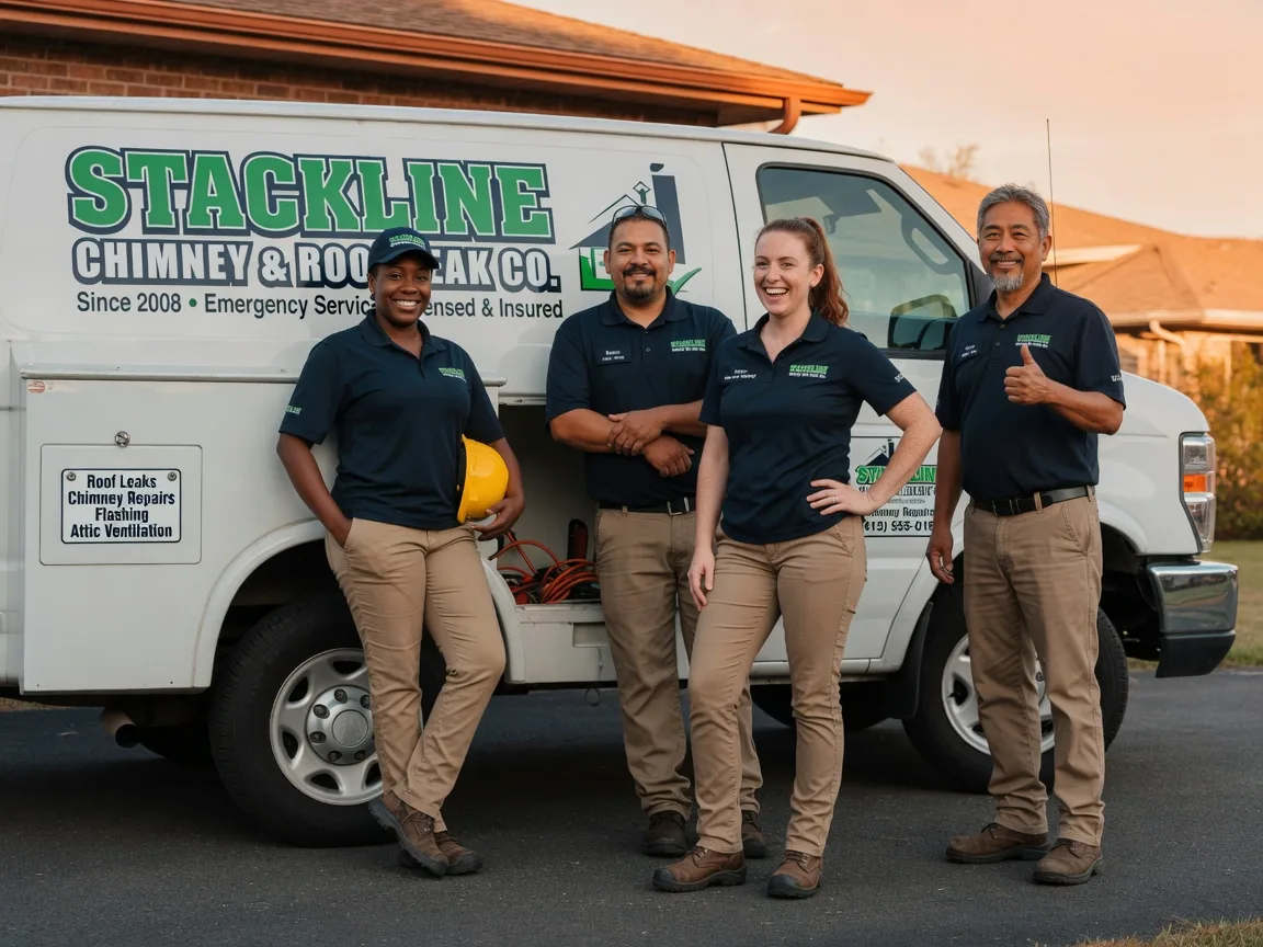 Chimney flashing repair company in Archie, MO